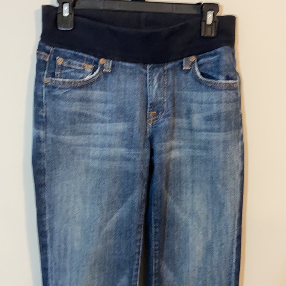 7 For All Mankind Pea in the Pod Maternity Jeans - Picture 4 of 9